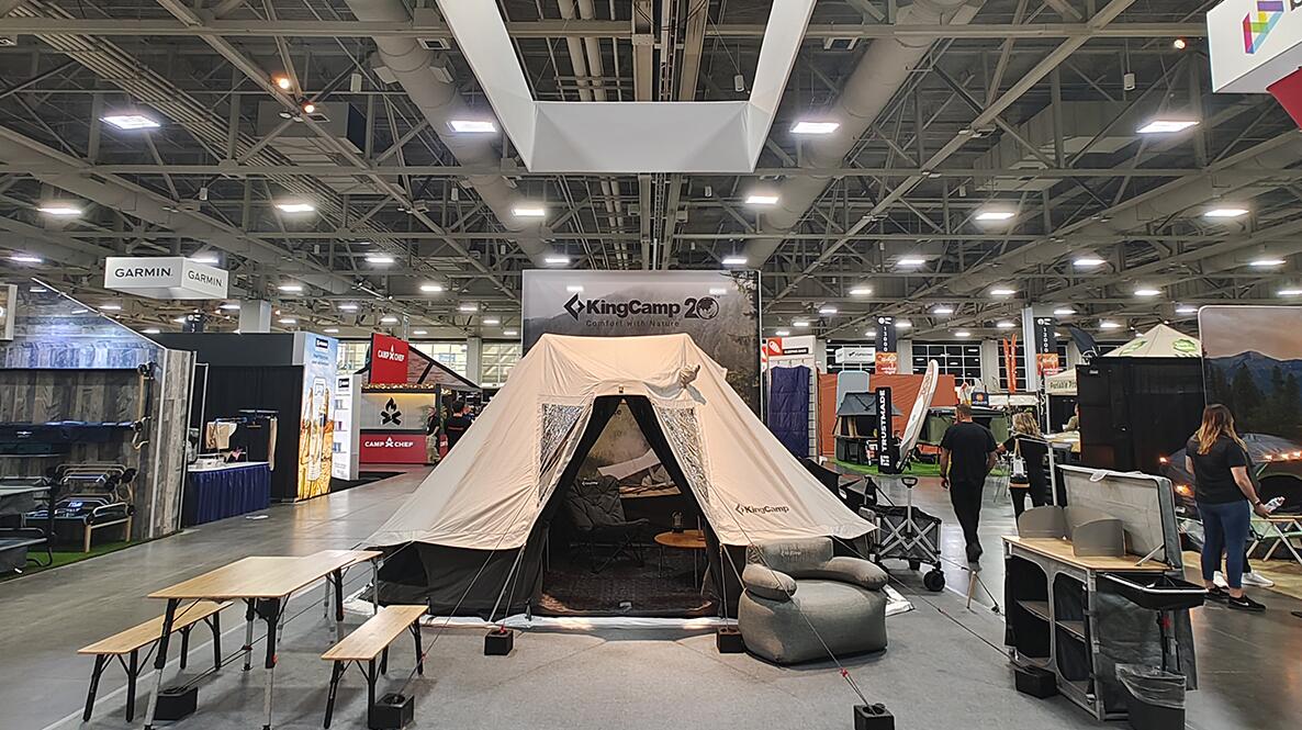 KingCamp at the 2023 Outdoor Retailer Summer