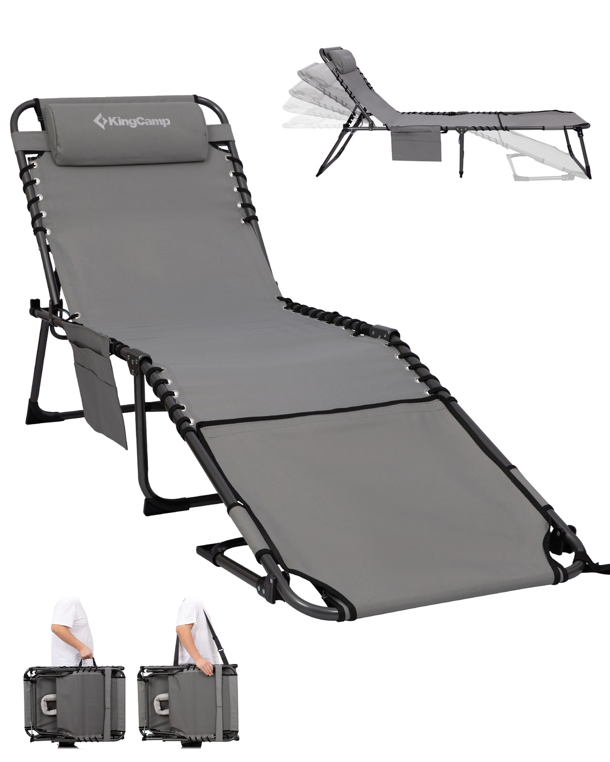 MAGNOLIA B20 Folding Lounge Chair with Face Hole