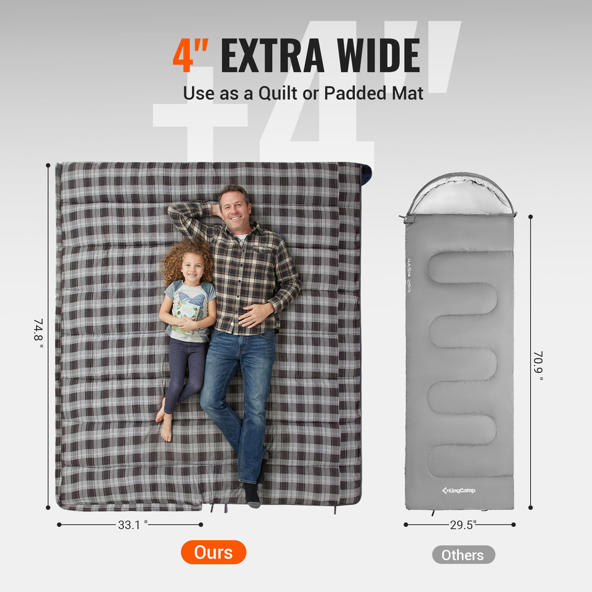SNOWFLAKE 400+ Single Sleeping Bag
