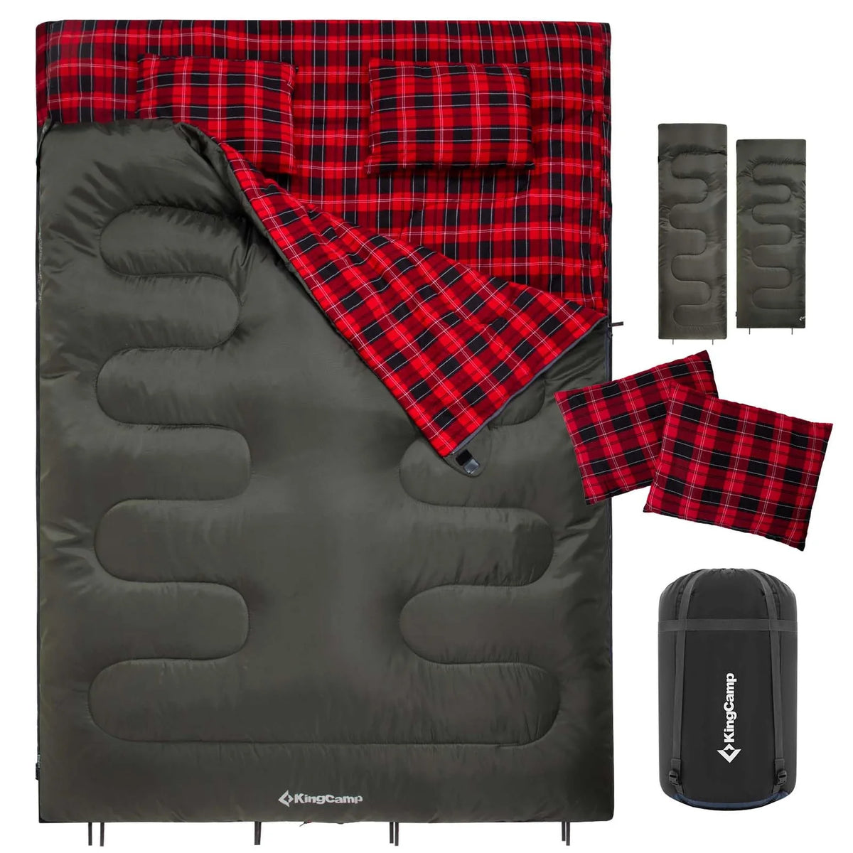 35F 3 Season Double Sleeping Bag