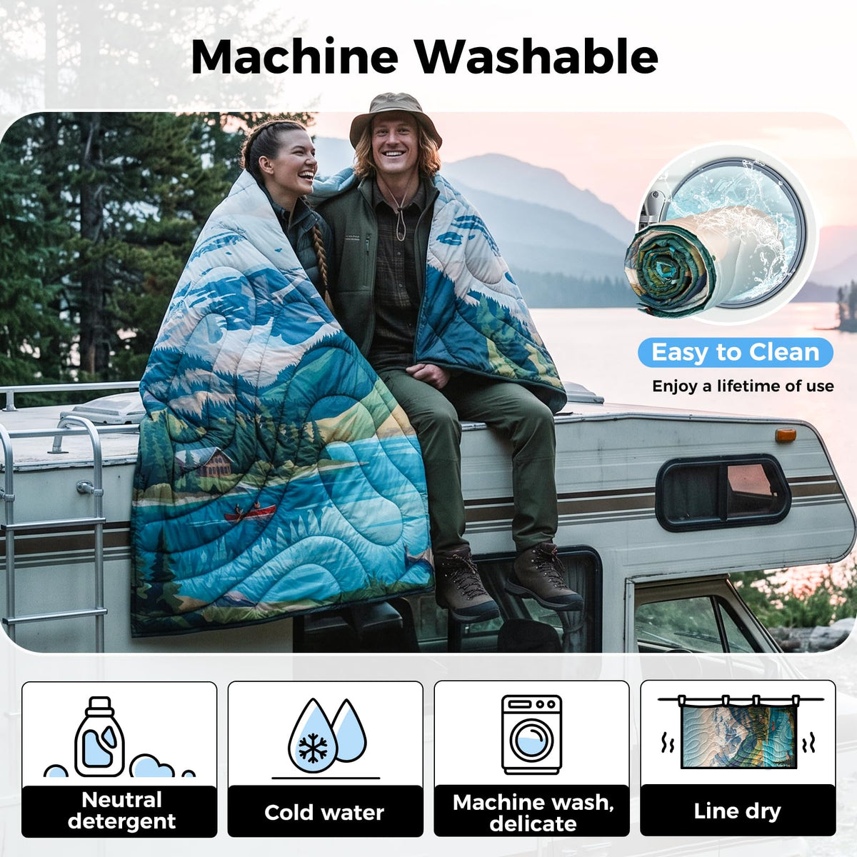 SMART 150 XL Ultralight Camping Blanket