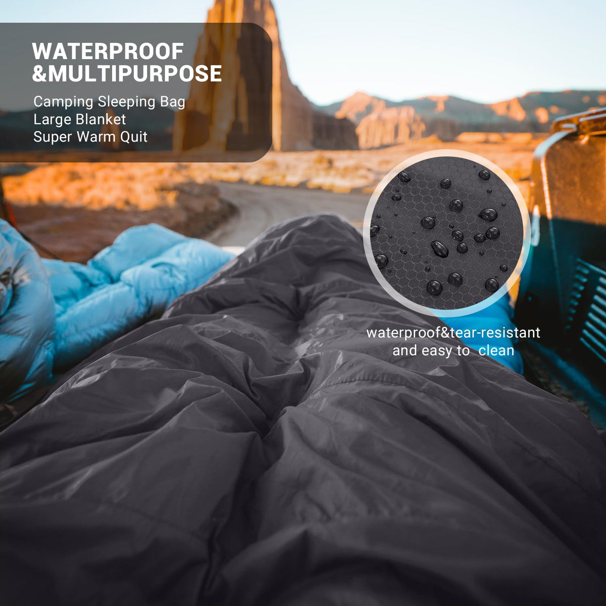 35F 3 Season Double Sleeping Bag
