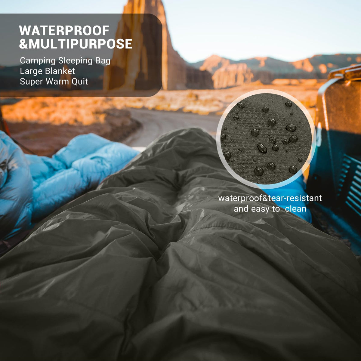 35F 3 Season Double Sleeping Bag