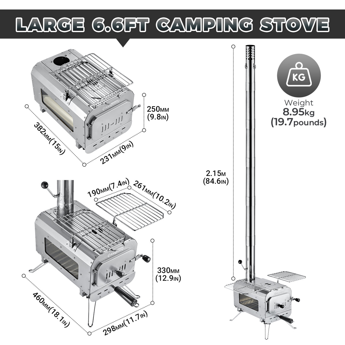 Surefire Stove M for Tent