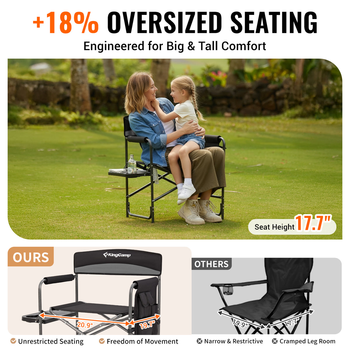 ASH B10 Heavy Duty Director's Chair