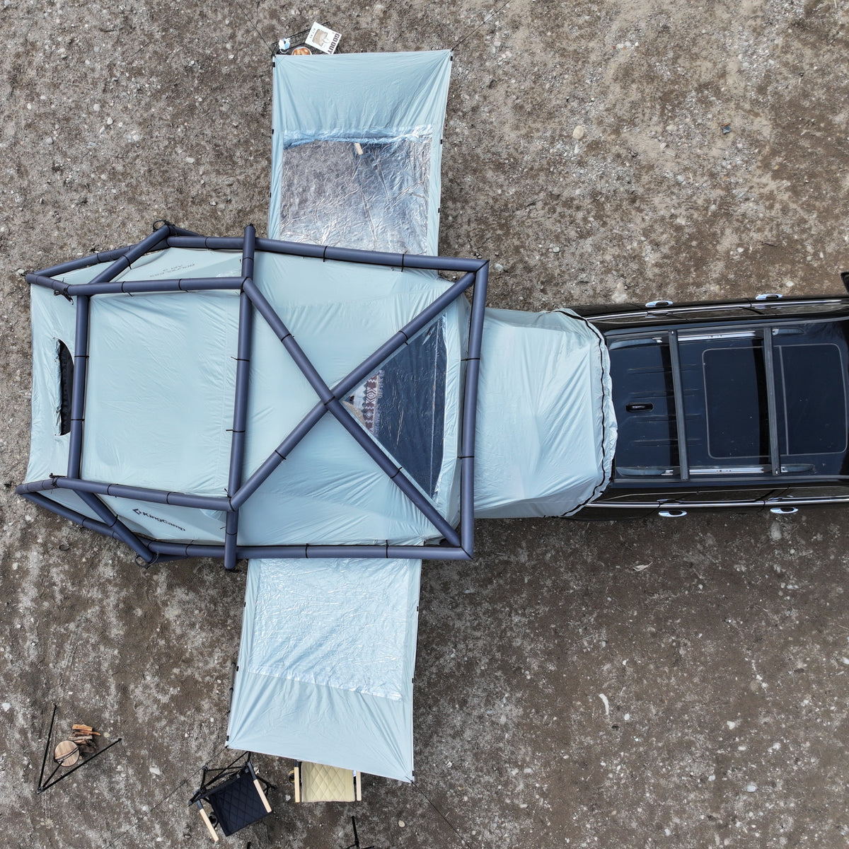 KingCamp BOUNDLESS AIR3 Aufblasbares SUV-Zelt