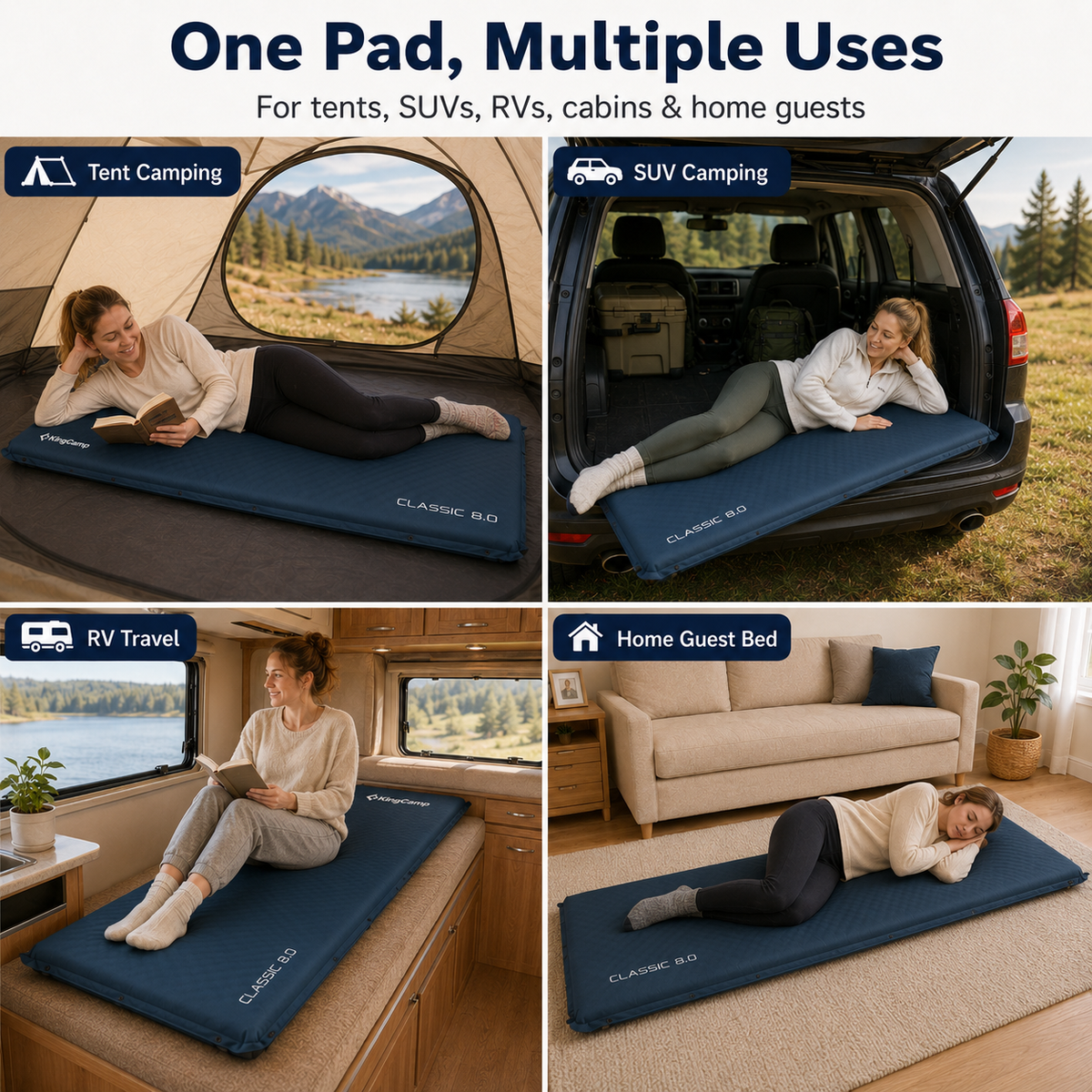 CLASSIC 8.0 Self-Inflating Sleeping Pad