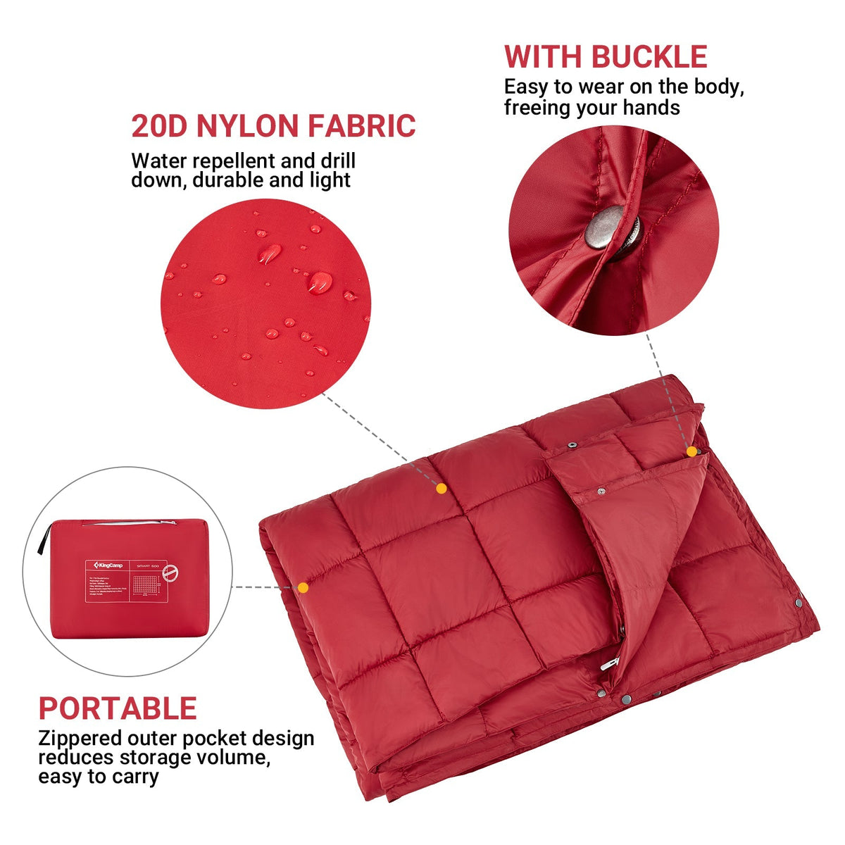 KingCamp Multi-functional Blanket