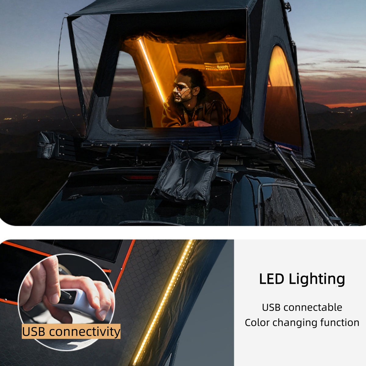 KingCamp ENDLESS 8 Rooftop Tent