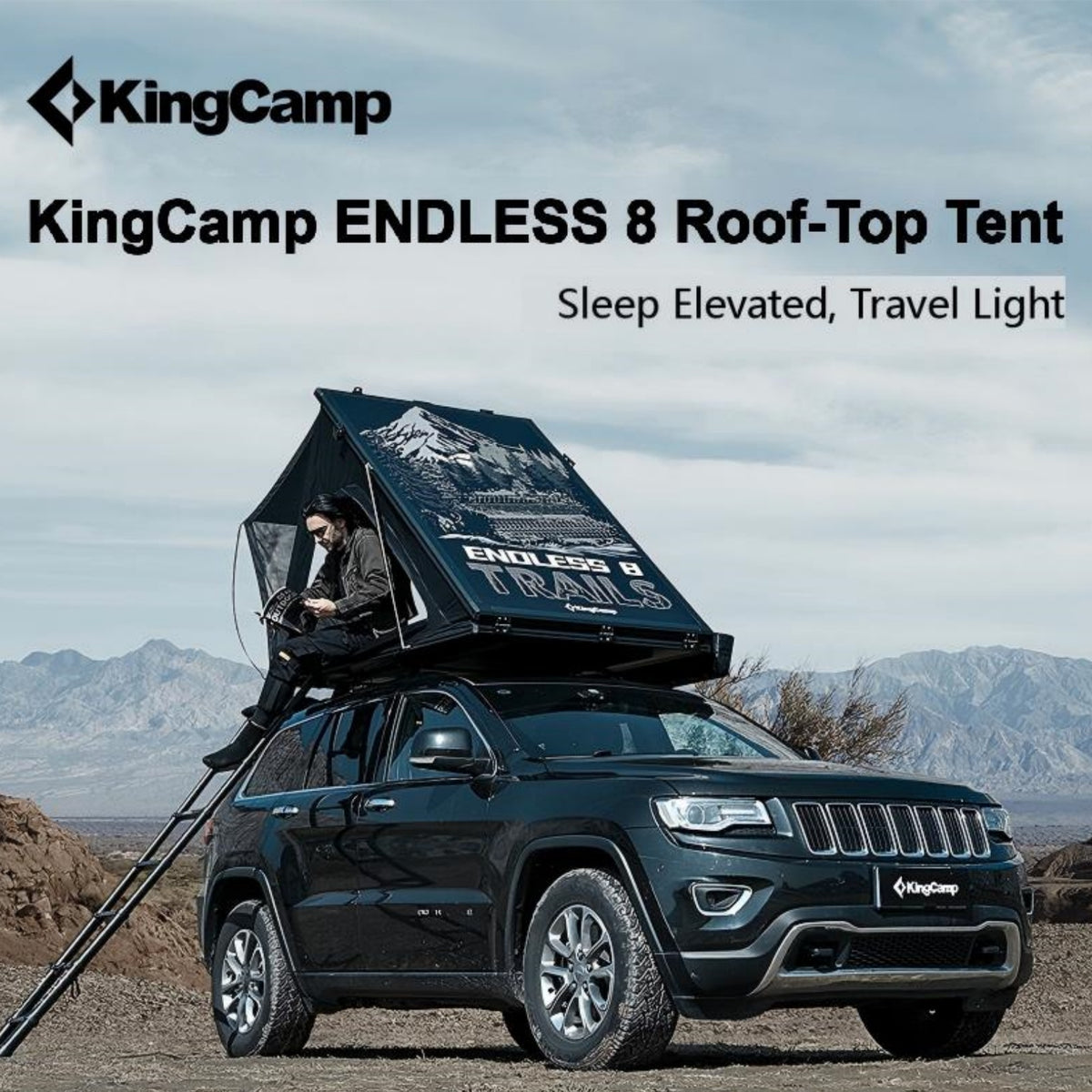 KingCamp ENDLESS 8 Rooftop Tent