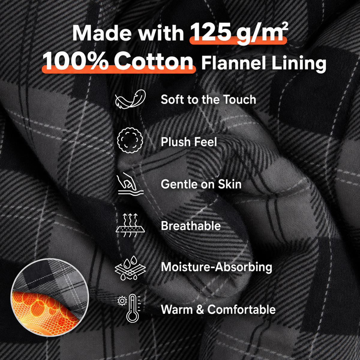 KingCamp Trippy C Flannel Sleeping Bag with Pillow, 75" x 33.5" Wide Rectangular Camping Sleeping Bag, Water-Resistant Convertible Blanket 350g/m2