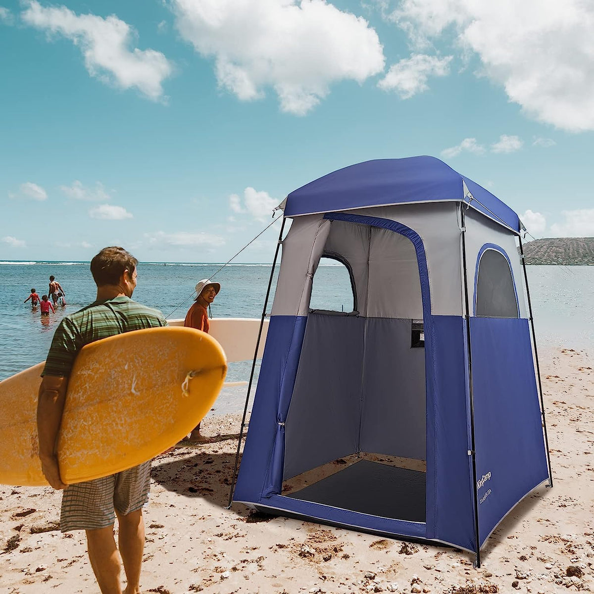 MARASUSA Single Privacy Shelter with 20L Solar Shower Bag
