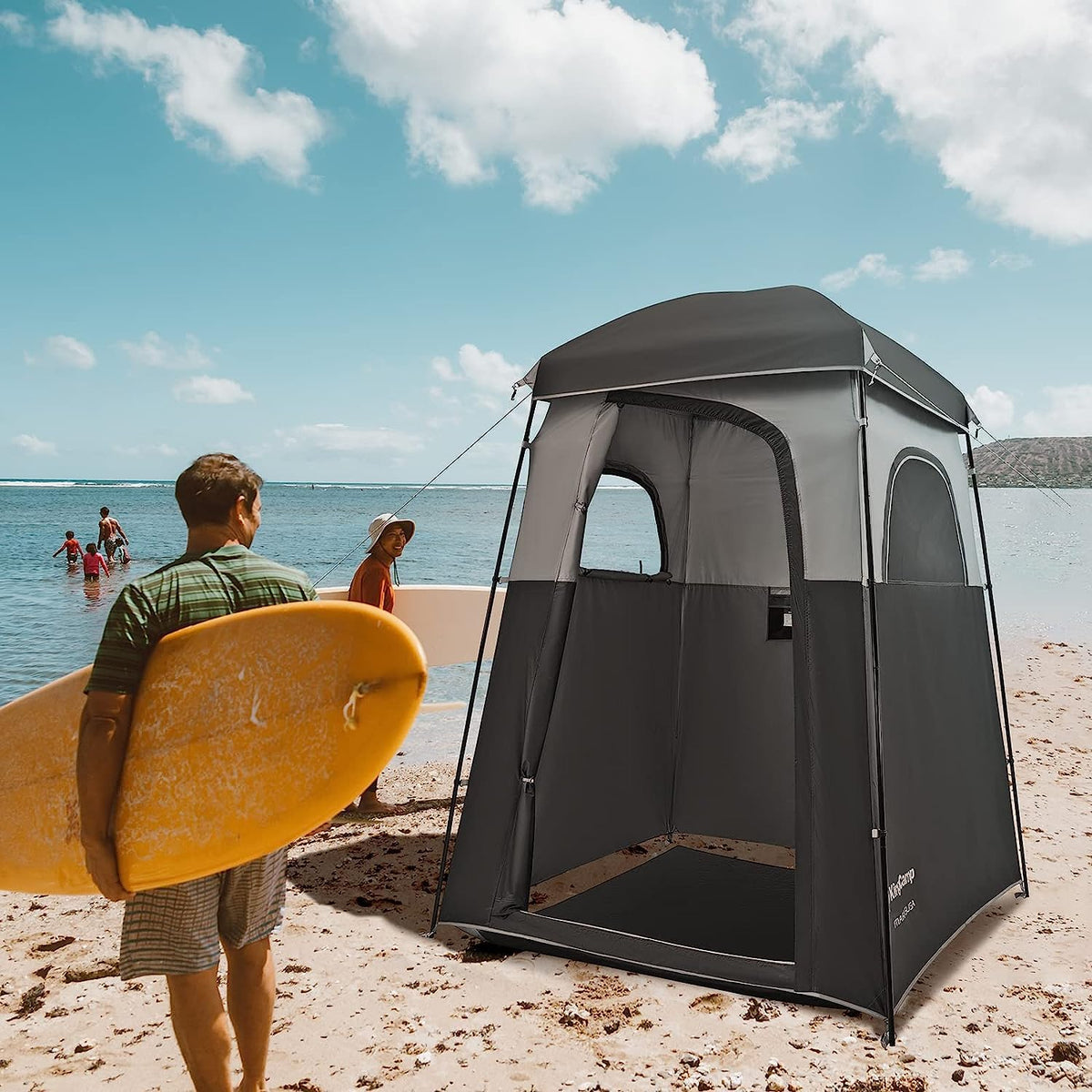 MARASUSA Single Privacy Shelter with 20L Solar Shower Bag