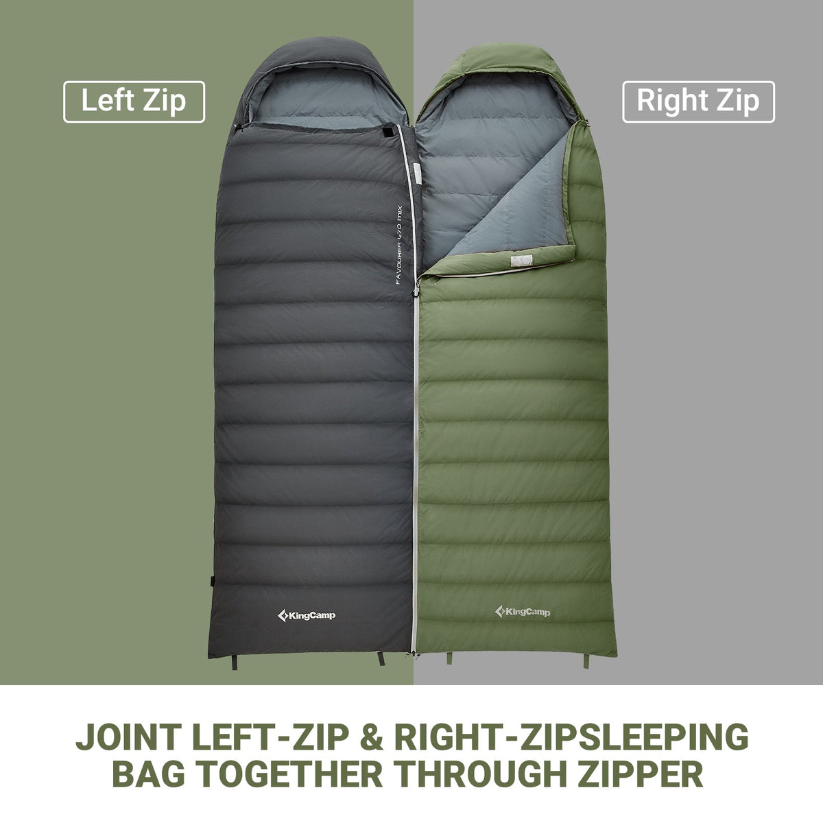 Comfortable Down-filled Bag