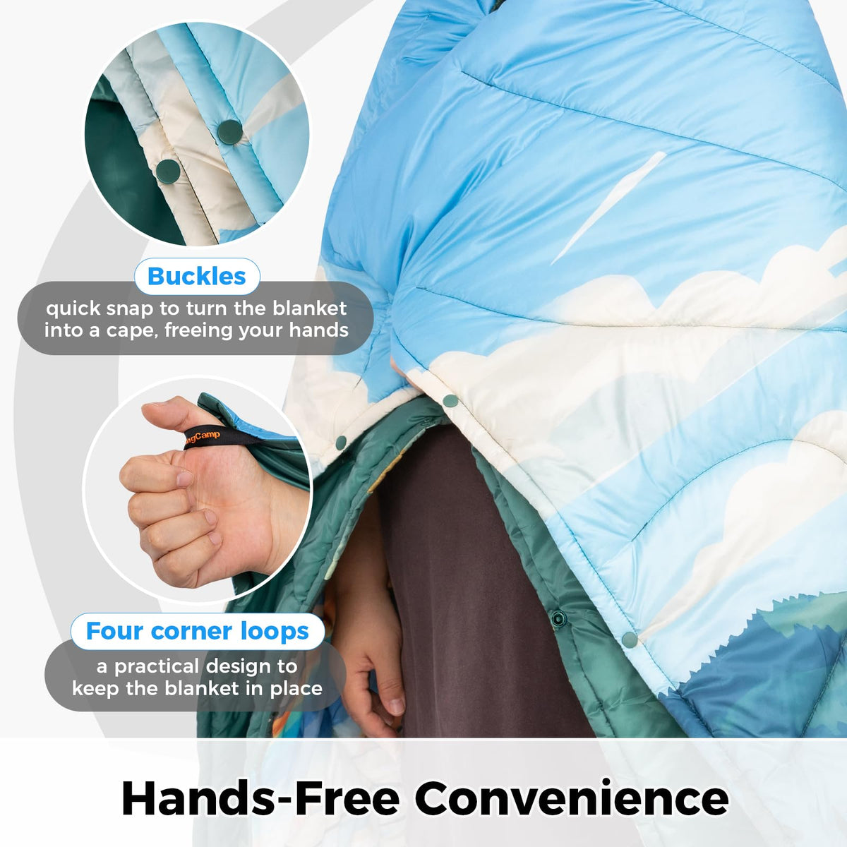 SMART 150 XL Ultralight Camping Blanket