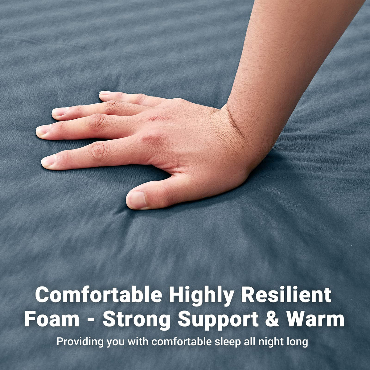 Self-Inflating Sleeping Pad with Pillow-L