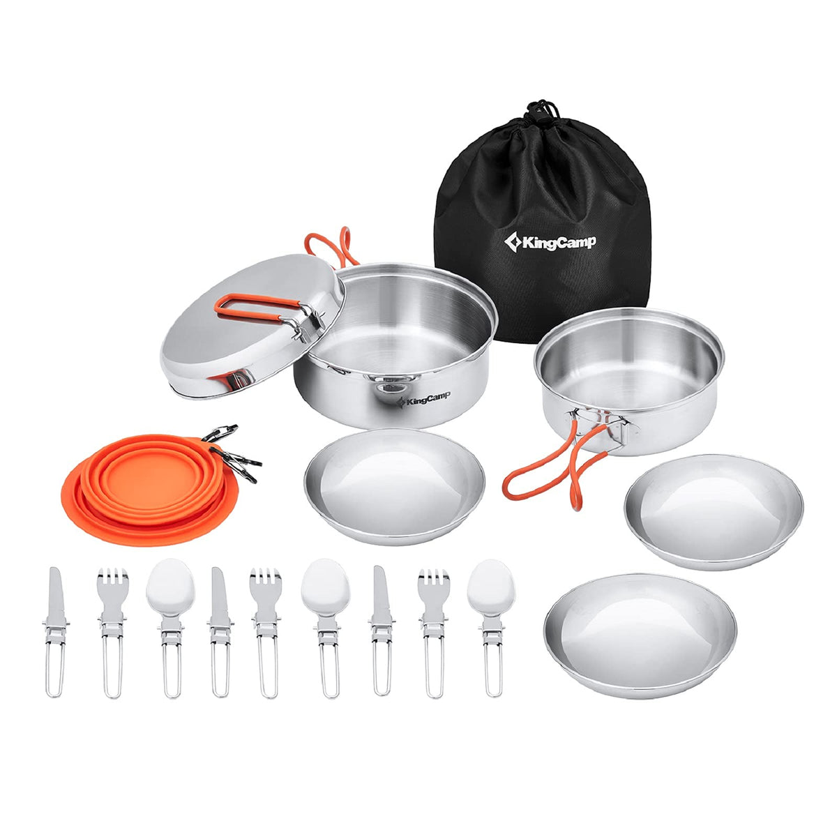 KingCamp 1-3 Person Cookware Mess Kit