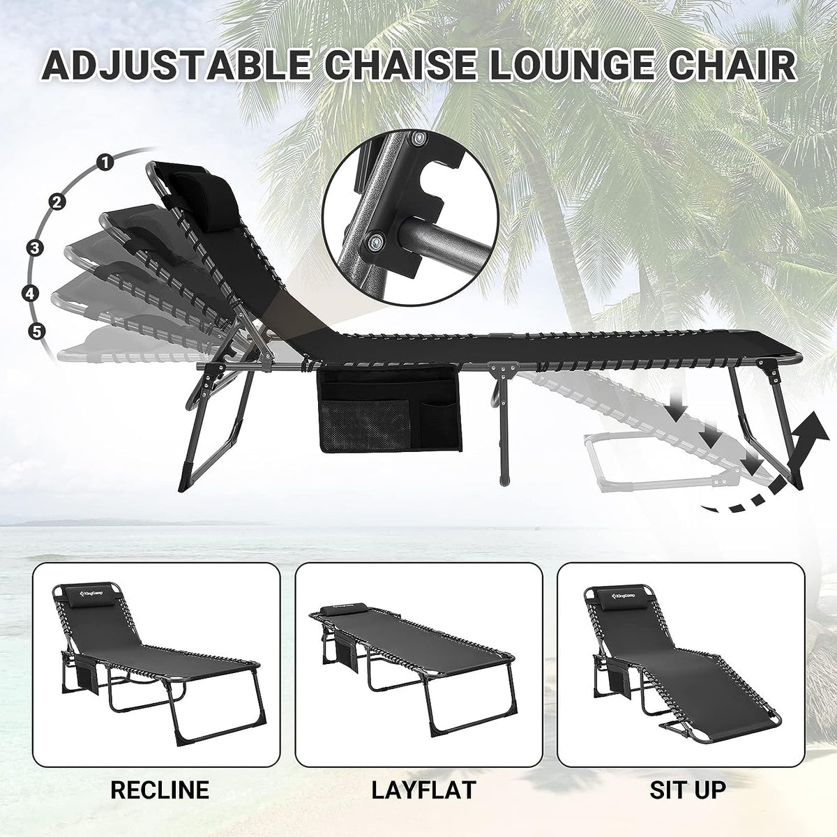 Folding Chaise Lounge Chairs