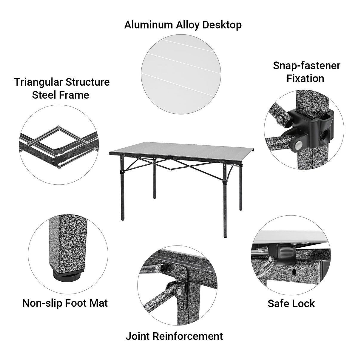 folding dining table
