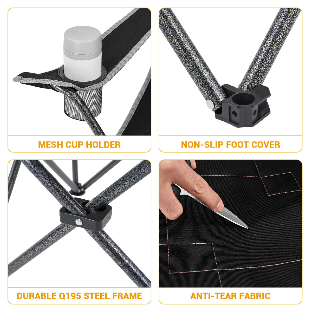 KingCamp Lightweight Folding Camp Chair