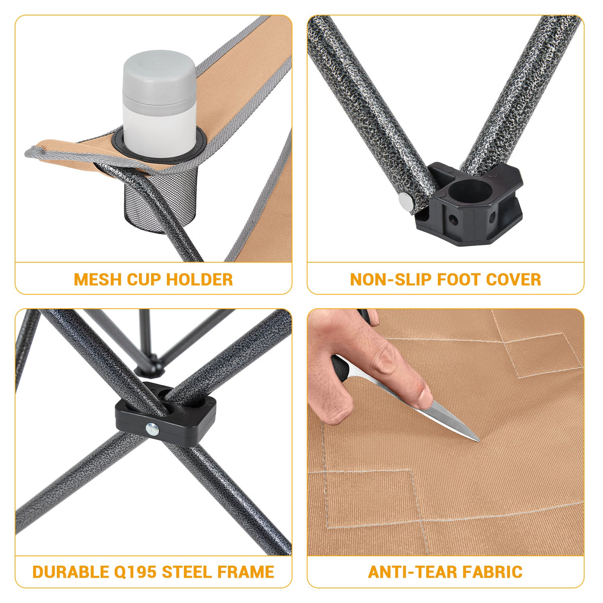 KingCamp Lightweight Folding Camp Chair
