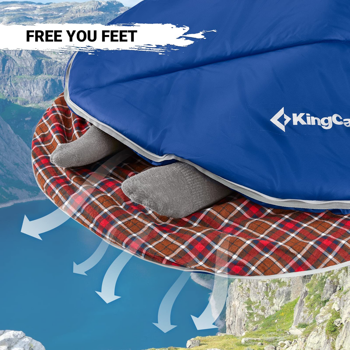 KingCamp Teen Sleeping Bag