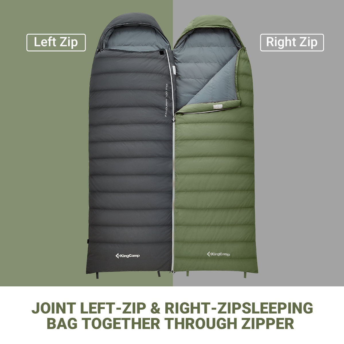 Camping Bedroll with Down