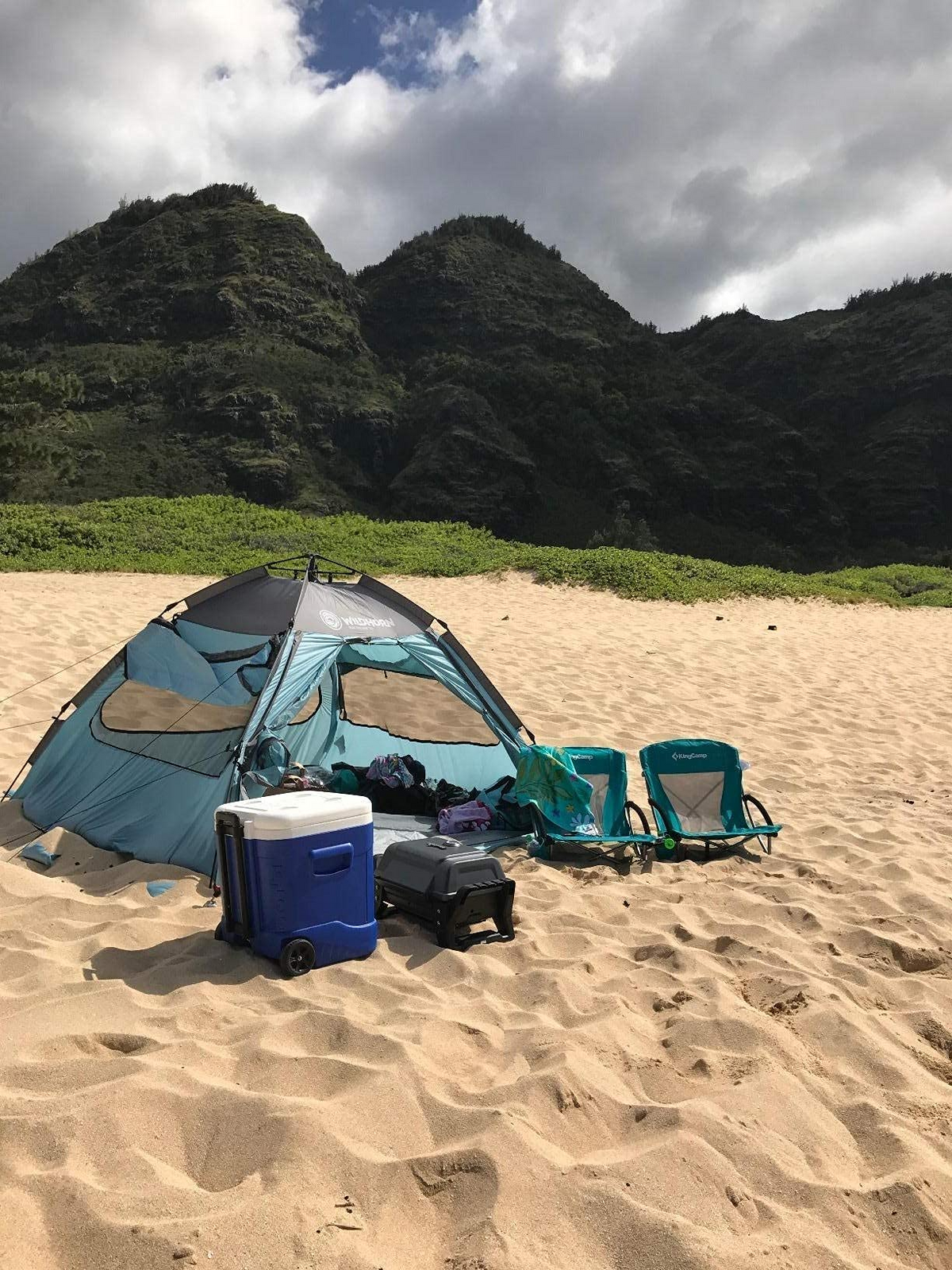 Low Sling Beach Chair