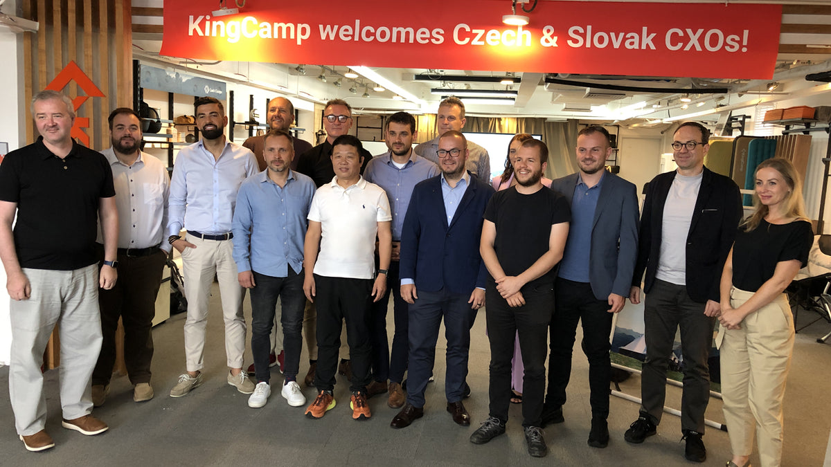 A Meeting of Minds: Czech and Slovak CXOs Visit KingCamp
