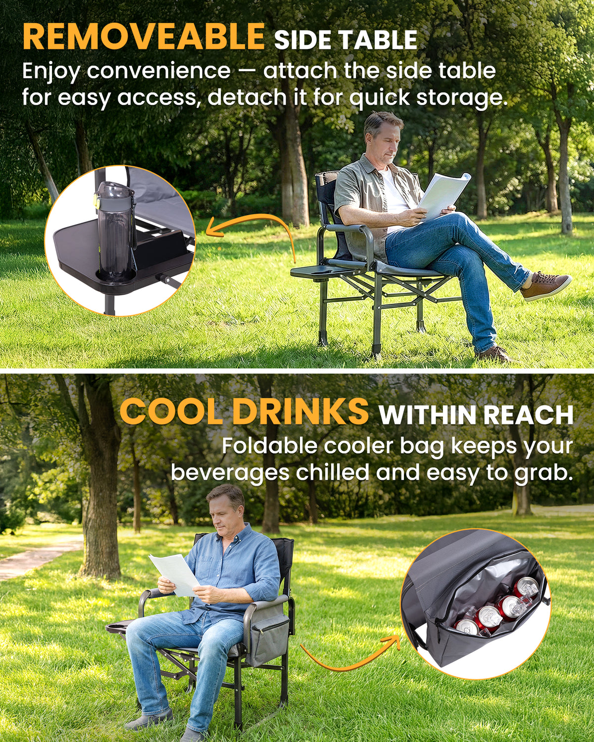 ASH C10 XXL Heavy Duty Director's Chair
