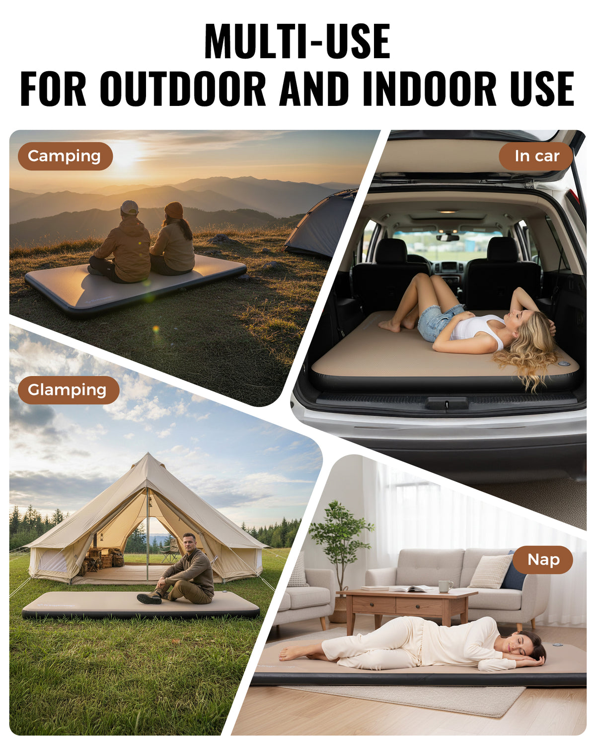 Flexi Rest 8.0 Series Inflatable Sleeping Pads