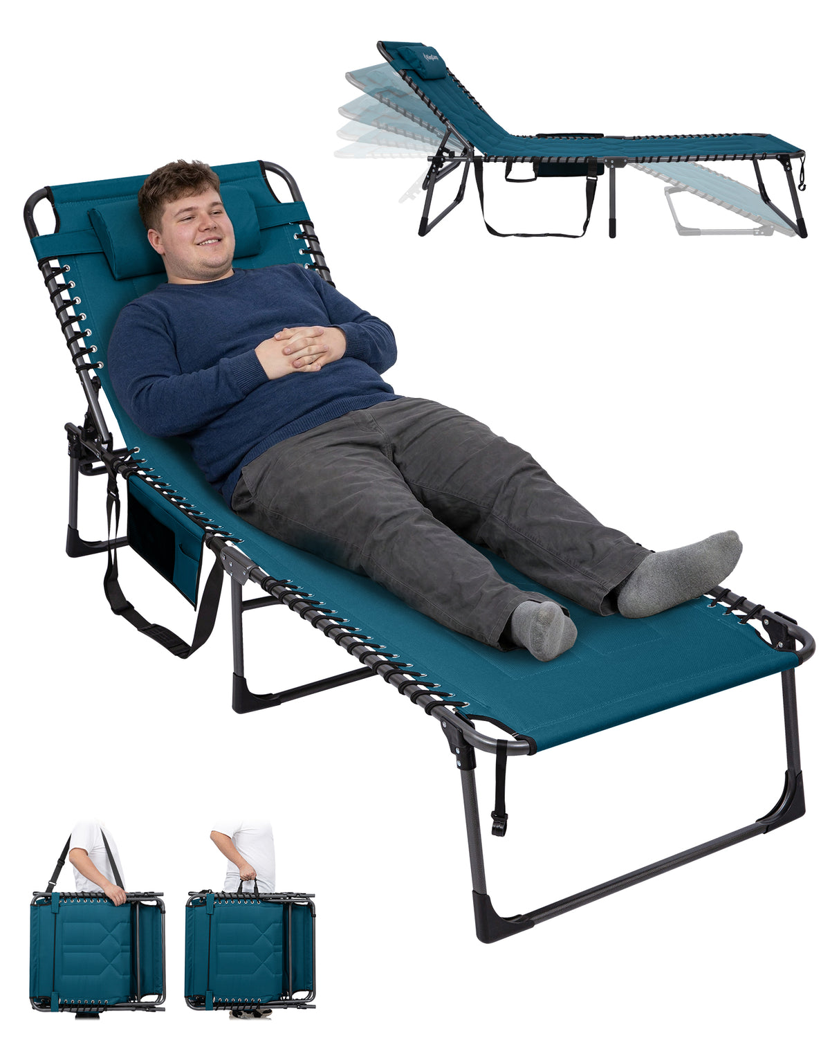 MAGNOLIA B40 Oversized Padded Lounge Chair