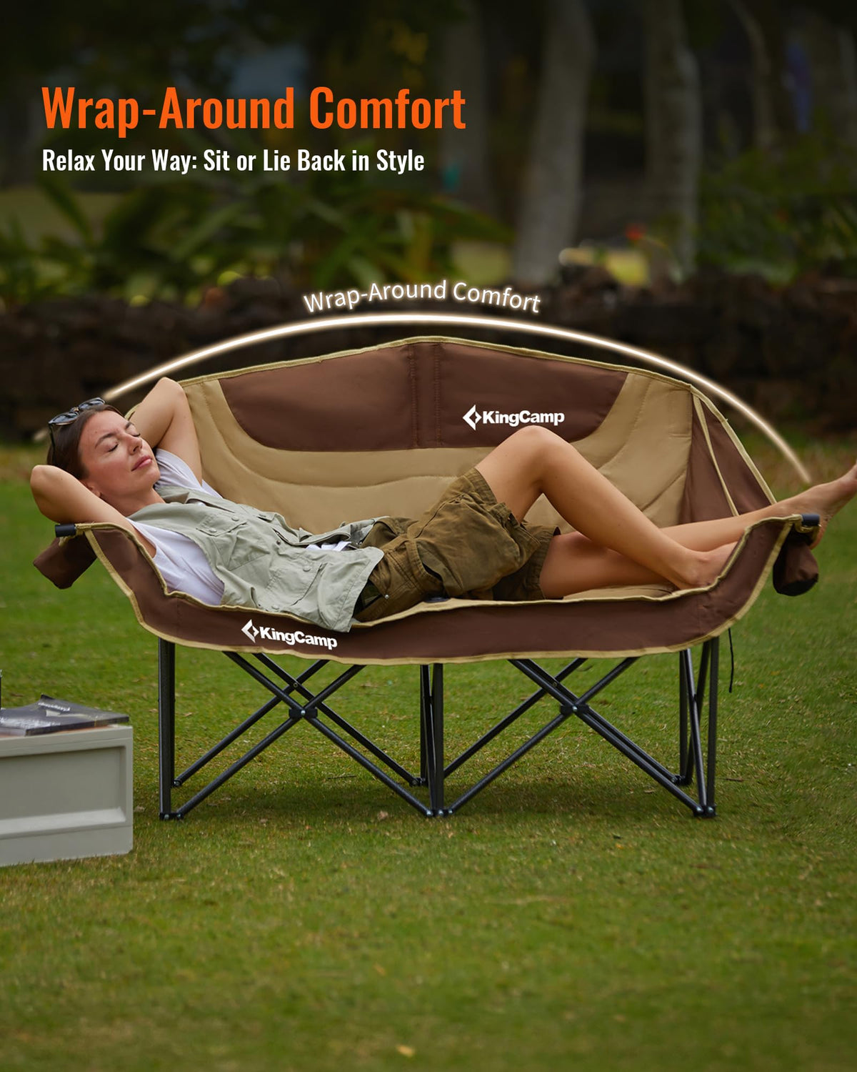 KingCamp Oversize Double Camping Loveseat