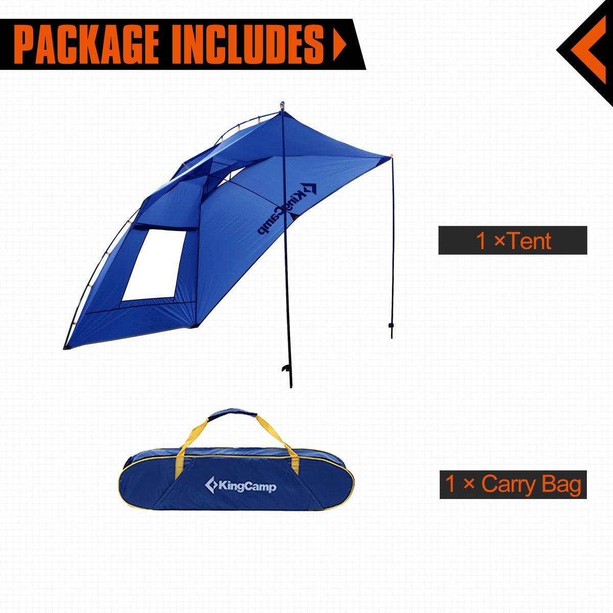 Large Size Compass SUV Car Awning Shelter