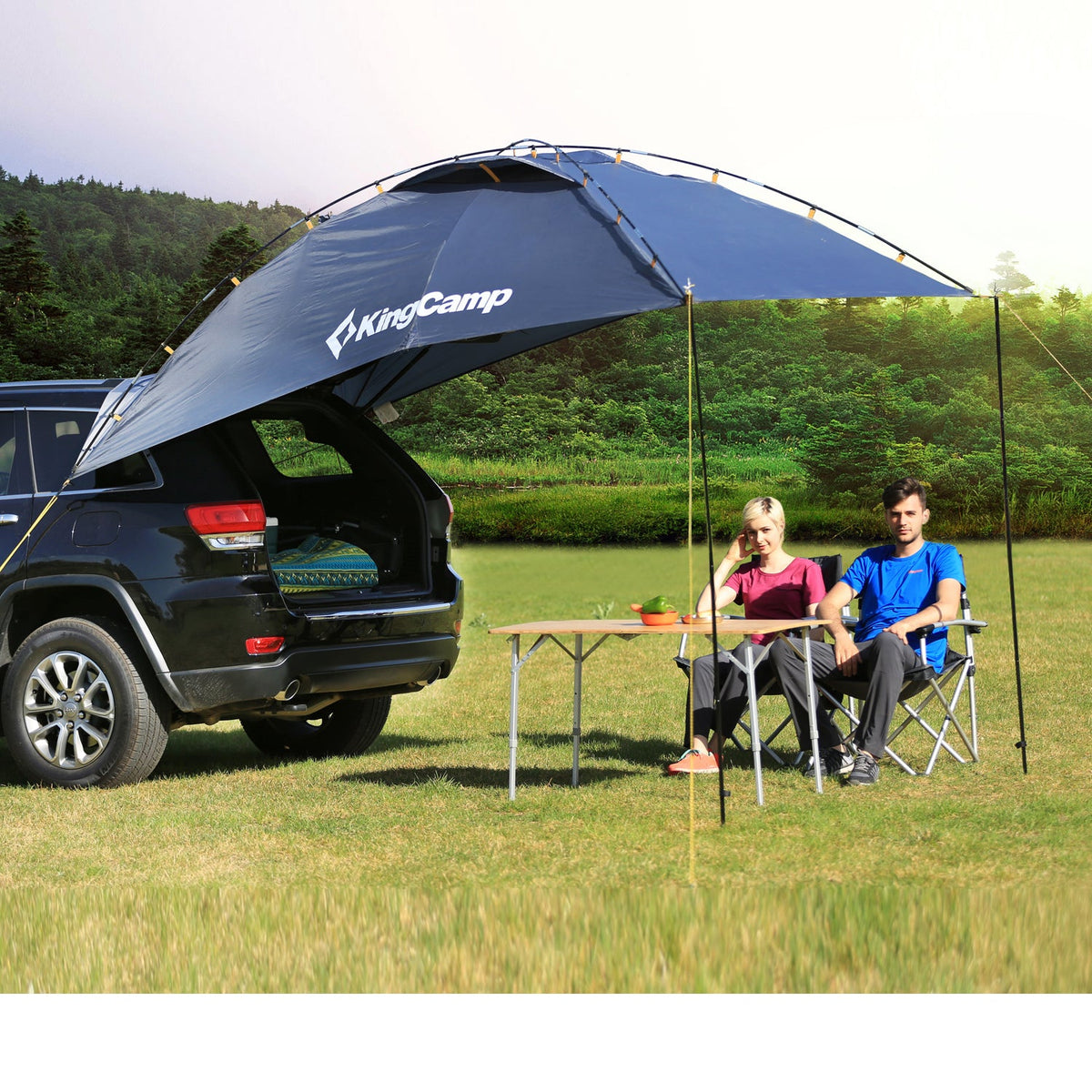 Large Size Compass SUV Car Awning Shelter