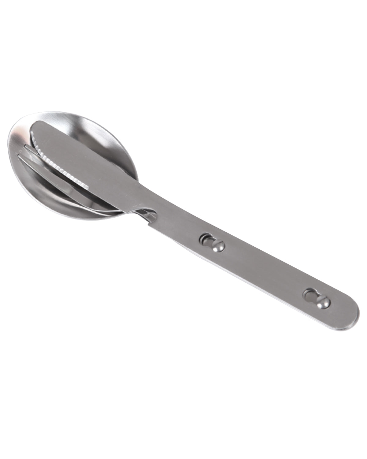 Juego de cubiertos KingCamp de tres piezas: cuchillo, tenedor y cuchara
