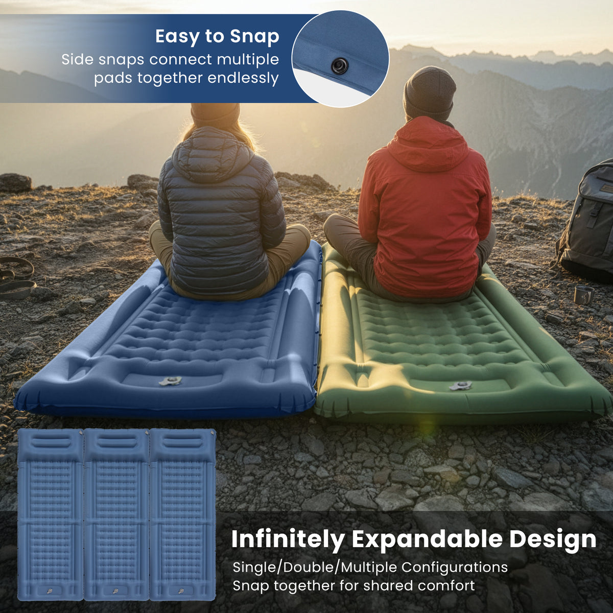 DELUXE 12 Inflatable Sleeping Pad