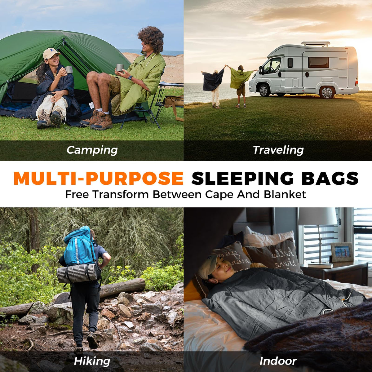 KingCamp Lightweight Wearable Sleeping Bag