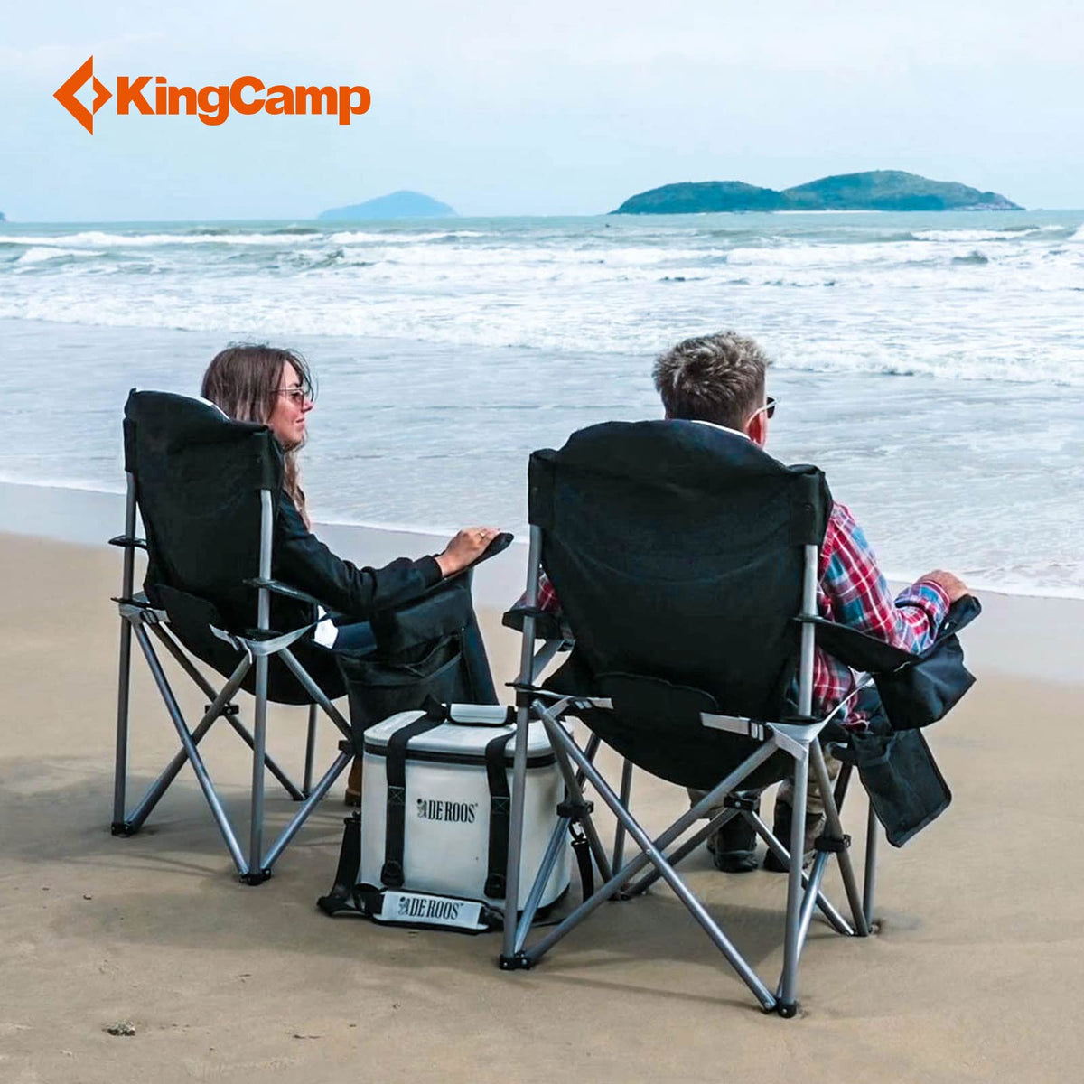 KingCamp SIMPSON Comfort Armchair Set of 2