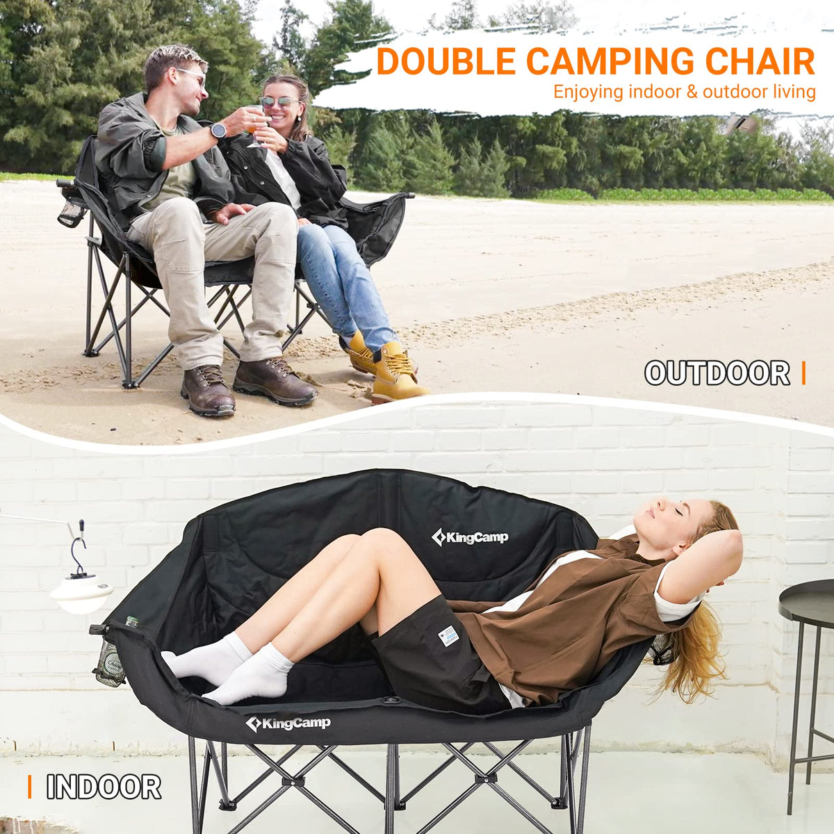 KingCamp Loveseat Sofa for Double