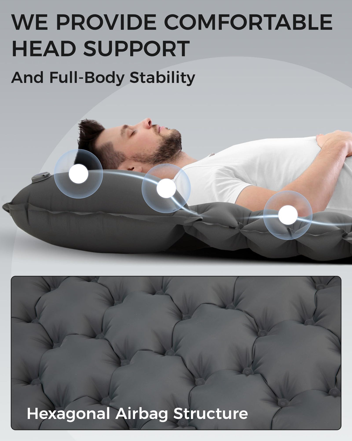 KingCamp COMFORT DUO 9 Doppel-Luftmatratze