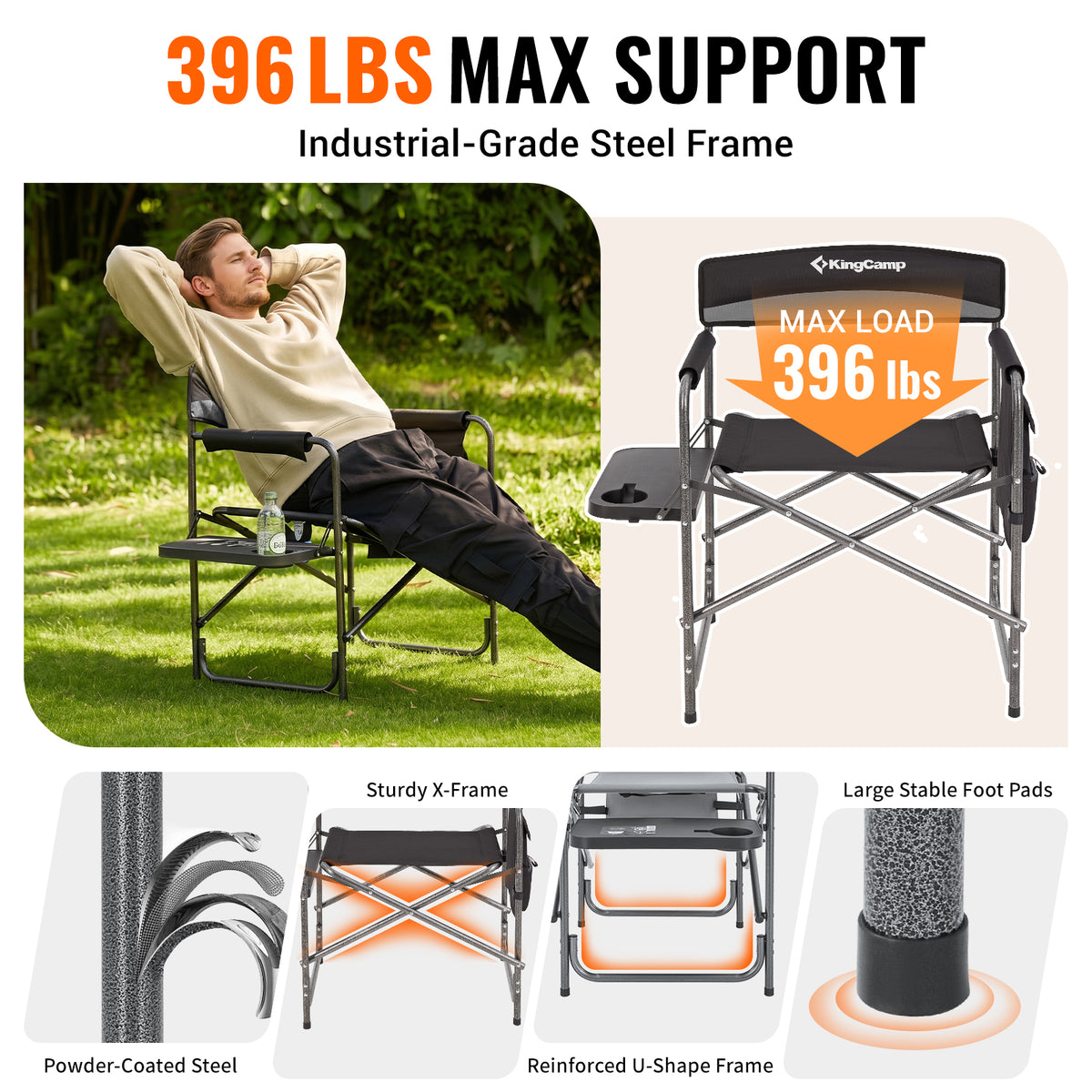 ASH B10 Heavy Duty Director's Chair