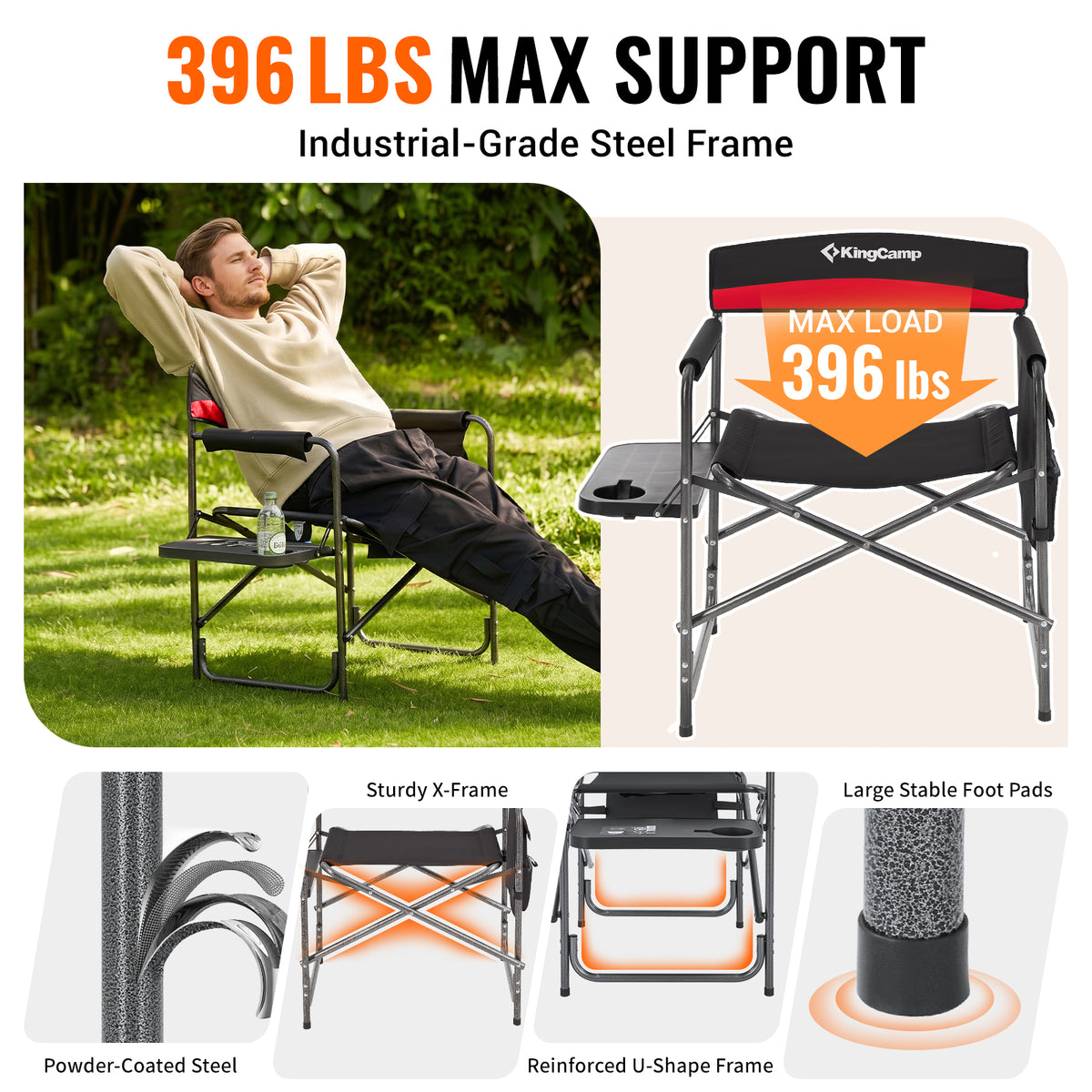 ASH B10 Heavy Duty Director's Chair