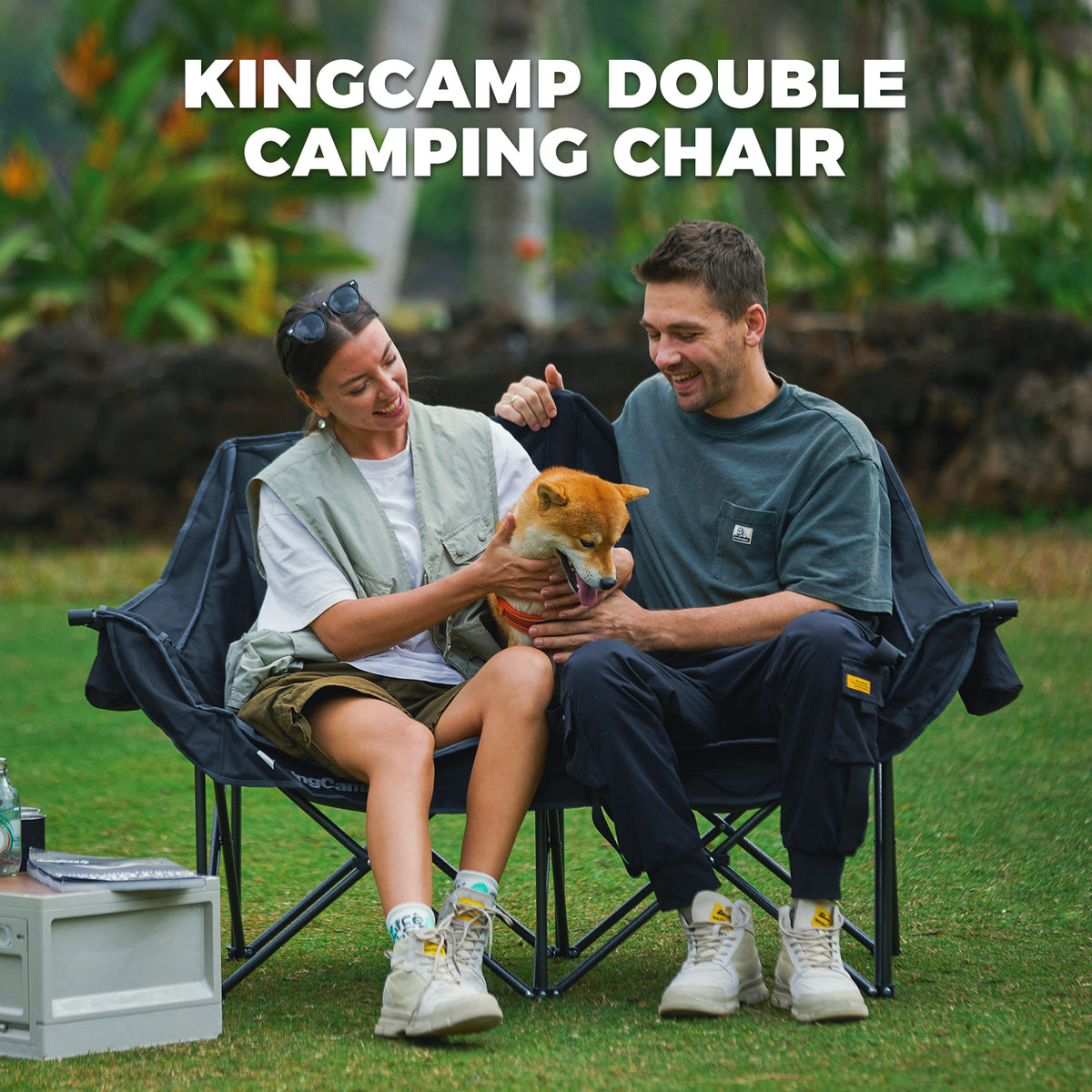 KingCamp Oversize Double Camping Loveseat