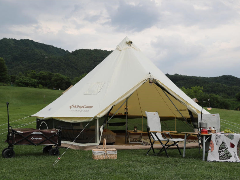 Khan C 400 Canvas Glamping Bell Tent