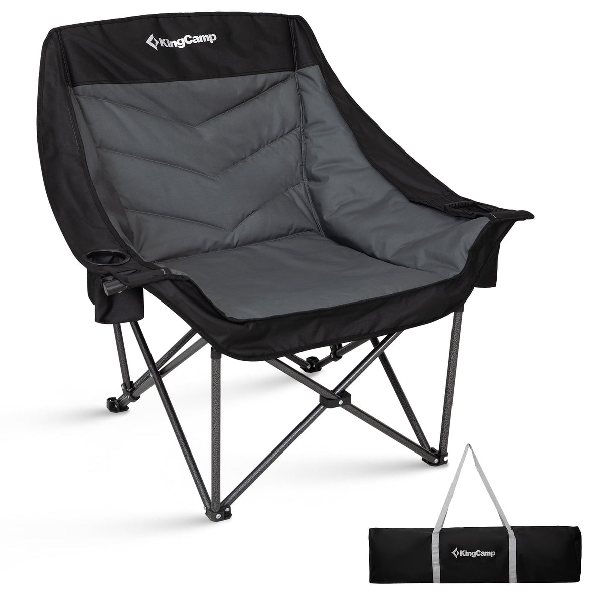 KingCamp CANNA C10 PLUS Oversized Padded Camping Chair