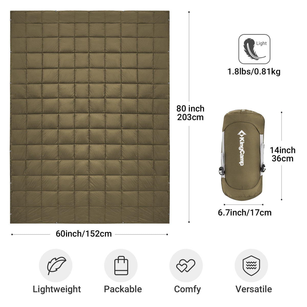 Camping and Hiking Blanket