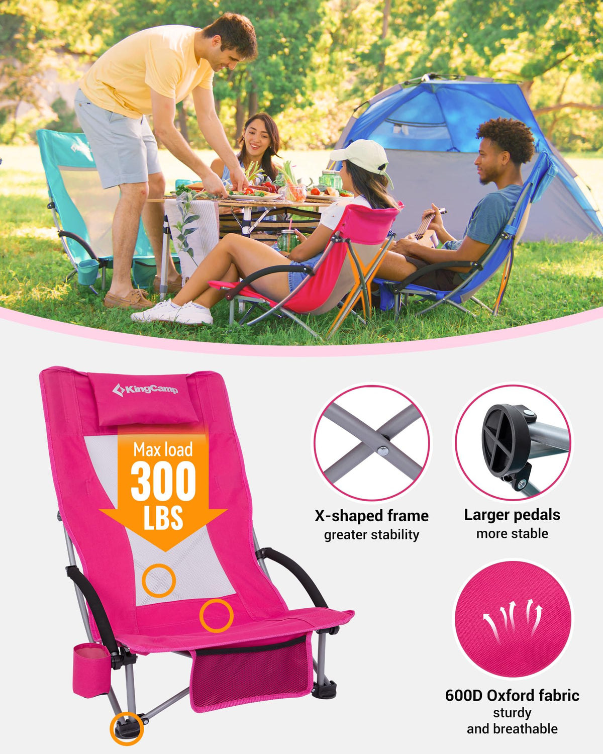 High Back Beach Chair