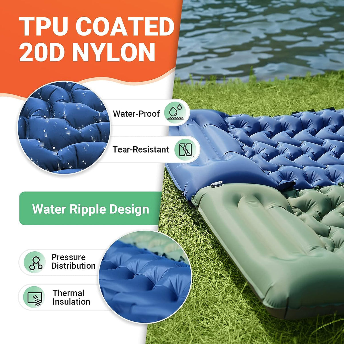 Outdoor sleeping pad