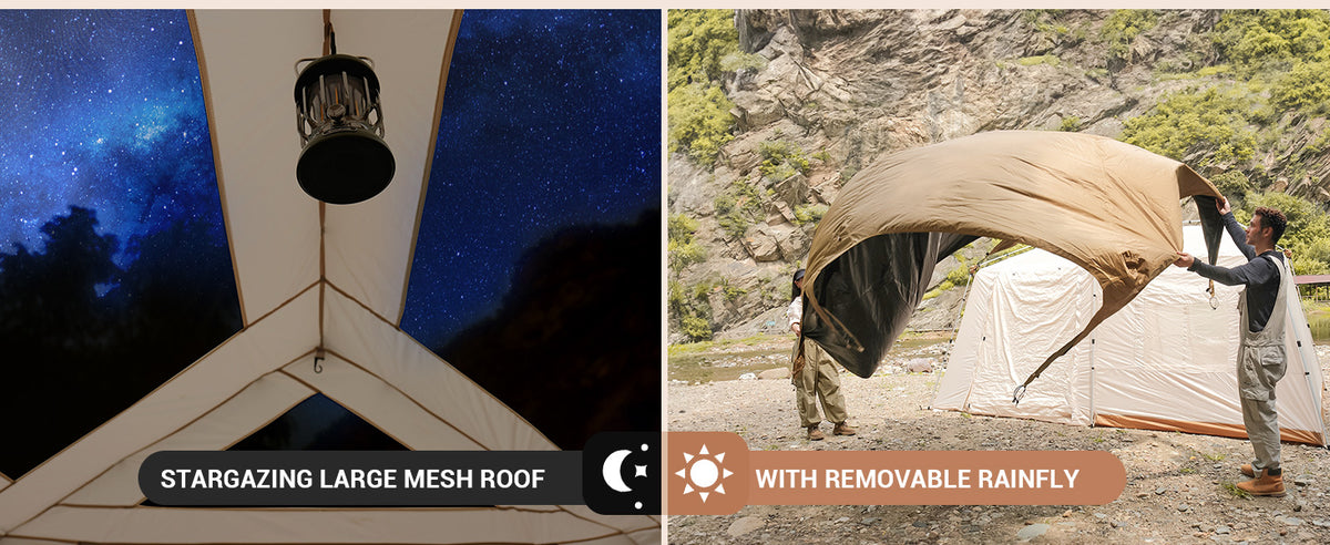 KingCamp cabin tent